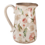 Carafa decorativa ceramica multicolora Rose 21x15x23 cm