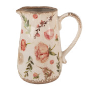 Carafa decorativa ceramica multicolora Rose 17x12x18 cm