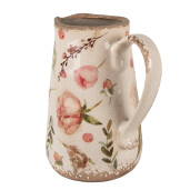 Carafa decorativa ceramica multicolora Rose 17x12x18 cm