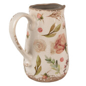 Carafa decorativa ceramica multicolora Rose 17x12x18 cm