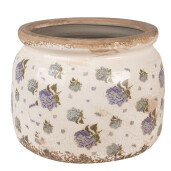 Ghiveci flori ceramica multicolora Hortensii 20x15 cm