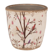 Ghiveci flori ceramica multicolora Forest 16x16 cm