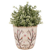 Ghiveci flori ceramica multicolora Ø 14x13 cm