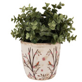 Ghiveci flori ceramica multicolora Forest 13x12 cm