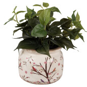 Ghiveci flori ceramica multicolora Forest 20x15 cm