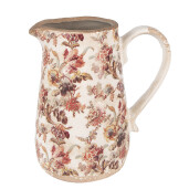 Carafa decorativa ceramica multicolora Roze 16x12x18 cm