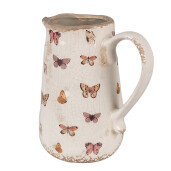 Carafa decorativa ceramica multicolora Fluturasi 16x12x18 cm
