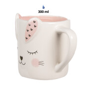 Set 2 cani ceramica Iepuras 12x8x10 cm