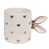 Cana ceramica Iepuras 13x9x9 cm, 300 ml