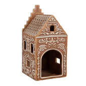 Candela Casuta portelan alb maro 7x7x15 cm