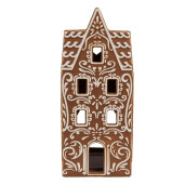 Candela Casuta portelan alb maro 7x7x17 cm