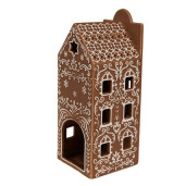 Candela Casuta portelan alb maro 7x7x19 cm