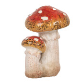 Ciupercute decorative ceramica multicolora 8x8x12 cm