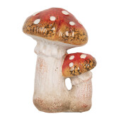 Ciupercute decorative ceramica multicolora 8x8x12 cm