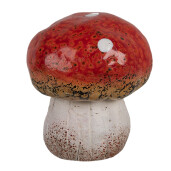 Set 3 Ciupercute decorative ceramica multicolora 5x5 cm