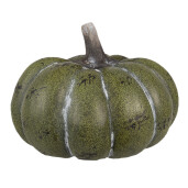 Dovleac decorativ ceramica verde 14x10 cm