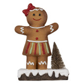 Figurina Turta Dulce polirasina multicolora 15x7x21 cm