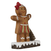 Figurina Turta Dulce polirasina multicolora 15x7x21 cm