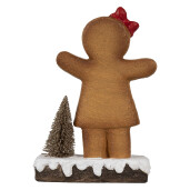 Figurina Turta Dulce polirasina multicolora 15x7x21 cm