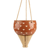 Ghiveci flori suspendabil 17x15x20 cm