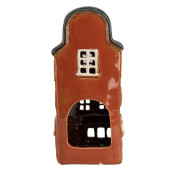 Candela Casuta ceramica multicolora 12x9x25 cm