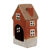 Candela Casuta ceramica multicolora 10x8x18 cm