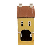 Candela Casuta ceramica multicolora 11x9x25 cm