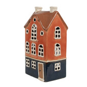 Candela Casuta ceramica multicolora 12x9x22 cm