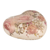 Decoratiune Inimioara ceramica 11x11x4 cm