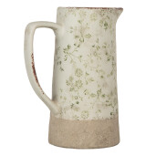 Carafa decorativa ceramica verde bej 21x14x26 cm