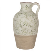 Carafa decorativa ceramica verde bej 30x50 cm