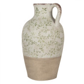 Carafa decorativa ceramica verde bej 30x50 cm