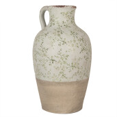Carafa decorativa ceramica verde bej 30x50 cm