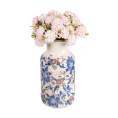 Vaza flori ceramica multicolora 14x26 cm