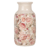 Vaza flori ceramica multicolora Roses Ø 14x26 cm