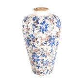 Vaza flori ceramica multicolora 24x40 cm