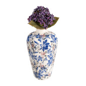 Vaza flori ceramica multicolora 21x35 cm