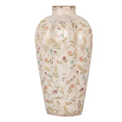 Vaza flori ceramica multicolora 21x34 cm