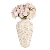 Vaza flori ceramica multicolora 17x30 cm