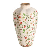 Vaza flori ceramica multicolora 21x34 cm
