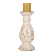 Sfesnic lumanare ceramica multicolora Ø 12x26 cm
