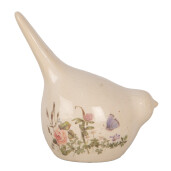 Figurina Pasare ceramica multicolora 14x9x15 cm