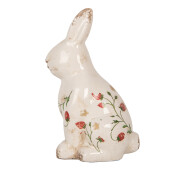 Figurina Iepuras Paste ceramica Strawberries 16x12x28 cm