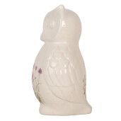 Figurina Bufnita ceramica multicolora 14x13x22 cm
