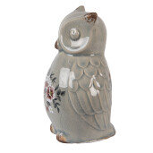 Figurina Bufnita ceramica 11x10x17 cm