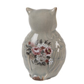 Figurina Bufnita ceramica 11x10x17 cm