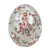 Ou Paste decorativ ceramica multicolora Ø 10x12 cm