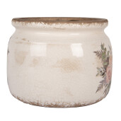 Ghiveci flori ceramica multicolora Ø 20x15 cm