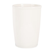 Suport periute dinti ceramica alba 8x12 cm