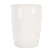 Suport periute dinti ceramica alba gri 8x10 cm
